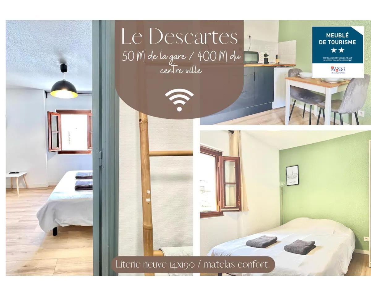 Le Descartes, A 50M De La Gare Fibre/Tv Connecte Διαμέρισμα Πουατιέ Εξωτερικό φωτογραφία